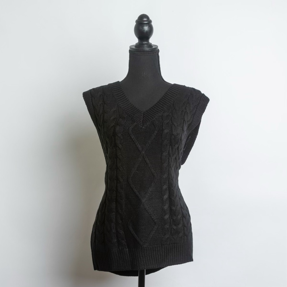 Hypels sweater vest black